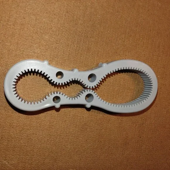 Dual-Sided Plastic Jar & Bottle Opener With Gripped Teeth For Easy Lid Removal - Picture 2 of 2